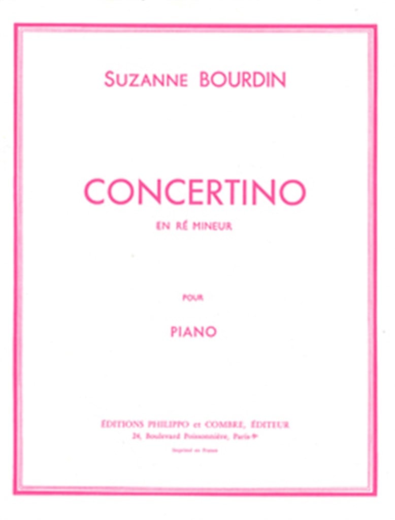 Concertino en ré mineur
